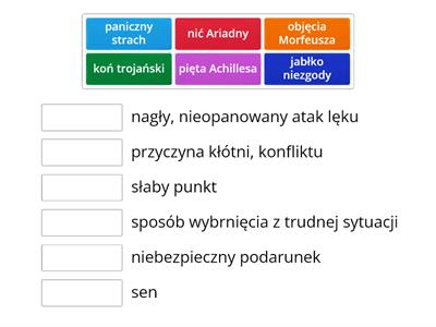 Związki frazeologiczne z mitologii