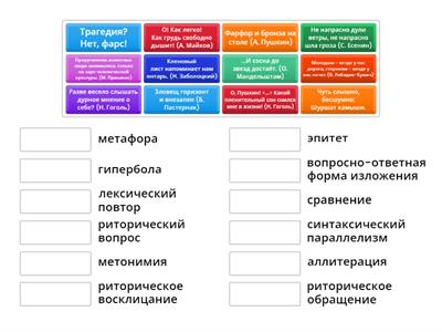 средства выразительности