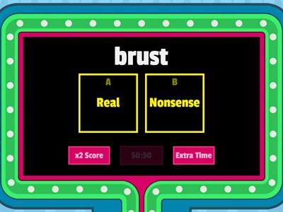 Barton 3.3 Real/Nonsense Words