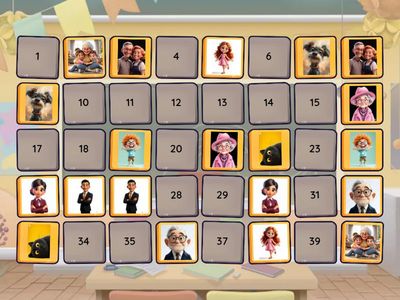 Найди пару, семья