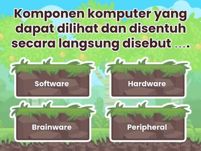 Mapel Informatika Materi Sistem Komputer Topik Hardware, Software dan Brainware