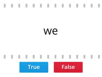 Open Syllable True or False