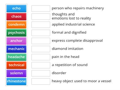 9.1 CH, PS, RH, MN Borrowed Greek Words p. 21