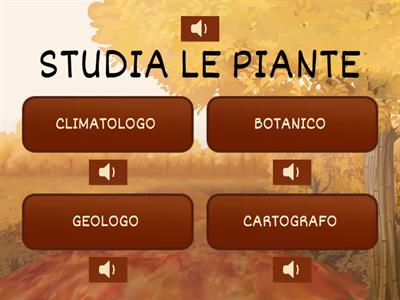 QUIZ GLI AIUTANTI DEL GEOGRAFO