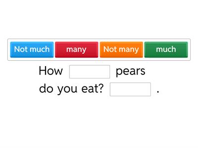 Quantifiers-Complete the sentence-4