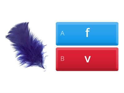 Beginning Sound - f/v