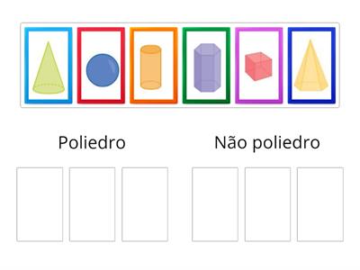 Poliedros e Não poliedros