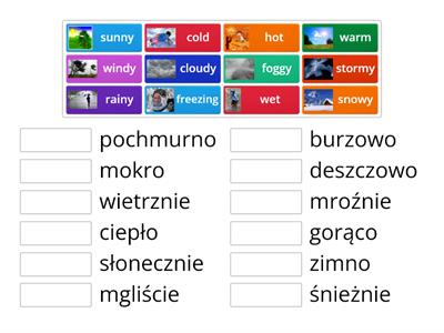 Brainy 5 unit 1 weather