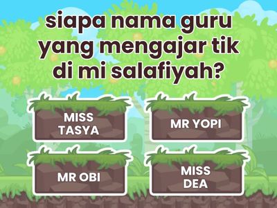 PELAJARAN TIK KELAS 4