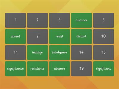 Barton 6.5 Match the related word