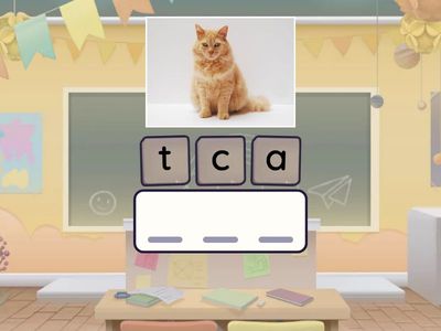Unscramble Short a Words | PeakPowerLearners ESL Class | Ms. Rodriguez