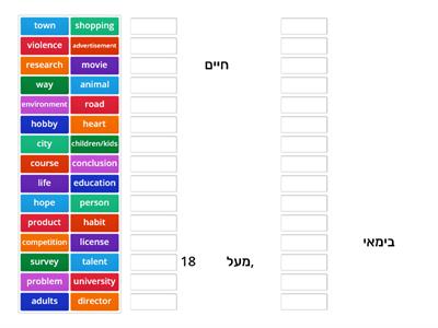 Common words-PAGE 1-Nouns A