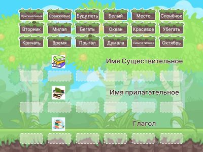 Части речи, 3 класс 