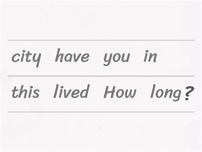 How long...? U1. 6th