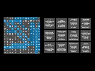  CAÇA-PALAVRAS – WEB MARKETING (Nível Avançado)