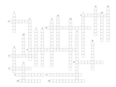 Session 3 EAP A1-A2+ Energy Vocabulary Crossword