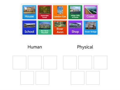 UK - Human and Physical Features 
