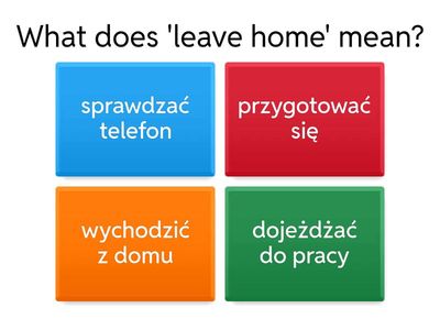 Daily Routine and Time Management Quiz