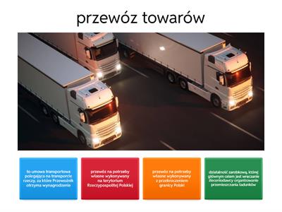 Przewóz, spedycja, przechowywanie 