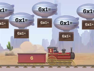 6 Times Table Practice