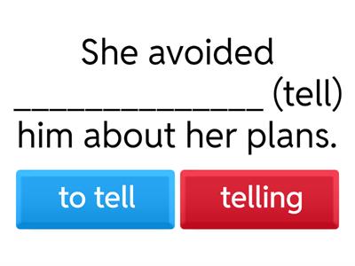 B21 8B Verb patterns 