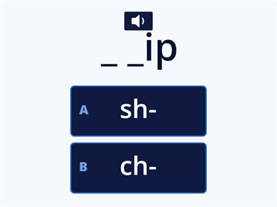 Sh vs Ch