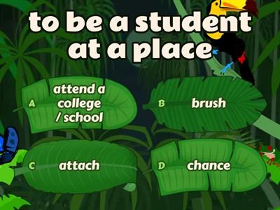 Band 2 DEFINITIONS page2-verbs(quiz game)