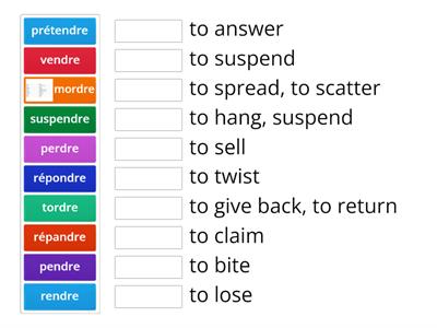 RE Verbs 10-20