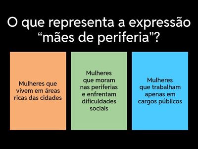 LUTA DAS MÃES DE PERIFERIA 