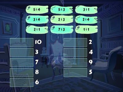 Склад числел від 1 до 10.