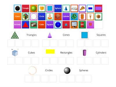 Kinder 2D and 3D Sort