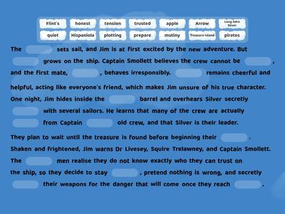 Treasure Island Ch. 10-12