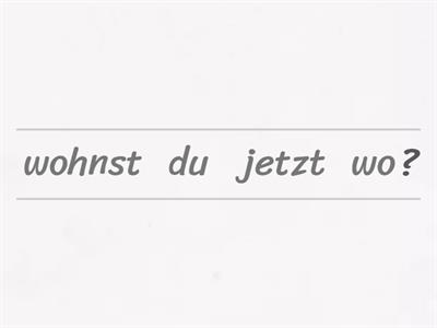 Bilde Fragen und beantworte sie!