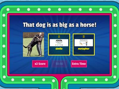 Simile and Metaphor Gameshow