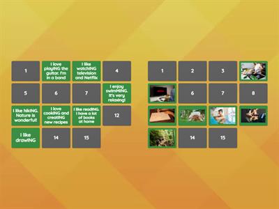 Revision. What do you like doing in your free time?