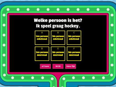 Groep 7 Taal Actief Th 2 L2 Welke persoon is het? #MeesterMax