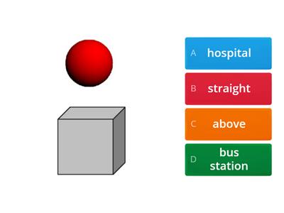 Prepare 2 - Places and directions vocabulary list 