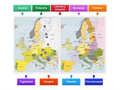 Cambios en Europa después de la Primera Guerra Mundial 