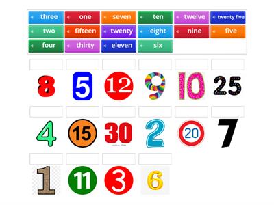 Numbers spelling