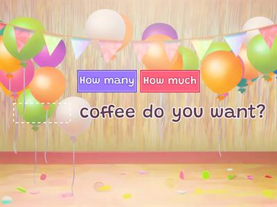 How much or how many?