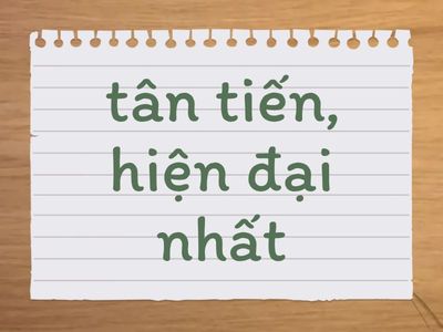 TECHNOLOGICAL DUONG VOCAB