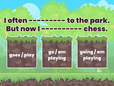  Simple Present vs Present Continuous