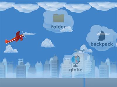 Airplane German Classroom Items LL