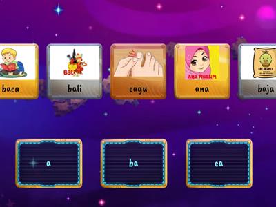 Suku kata awalan (a,ba & ca)