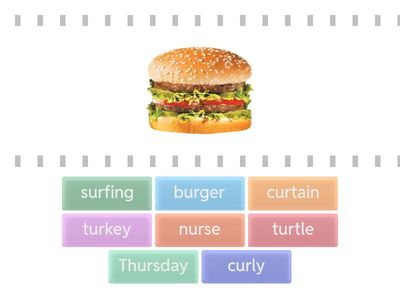 Буквосочетание ur Rus - Eng