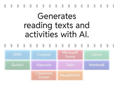 Online teaching tools