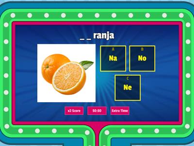 Completar na ne ni no nu 