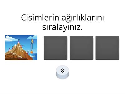 Kütle Ve Ağırlık İlişkisi