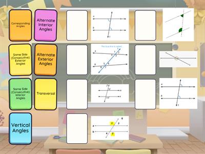 Angles Formed by Transversals