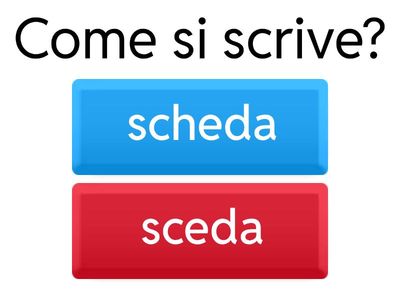 Difficoltà ortografiche